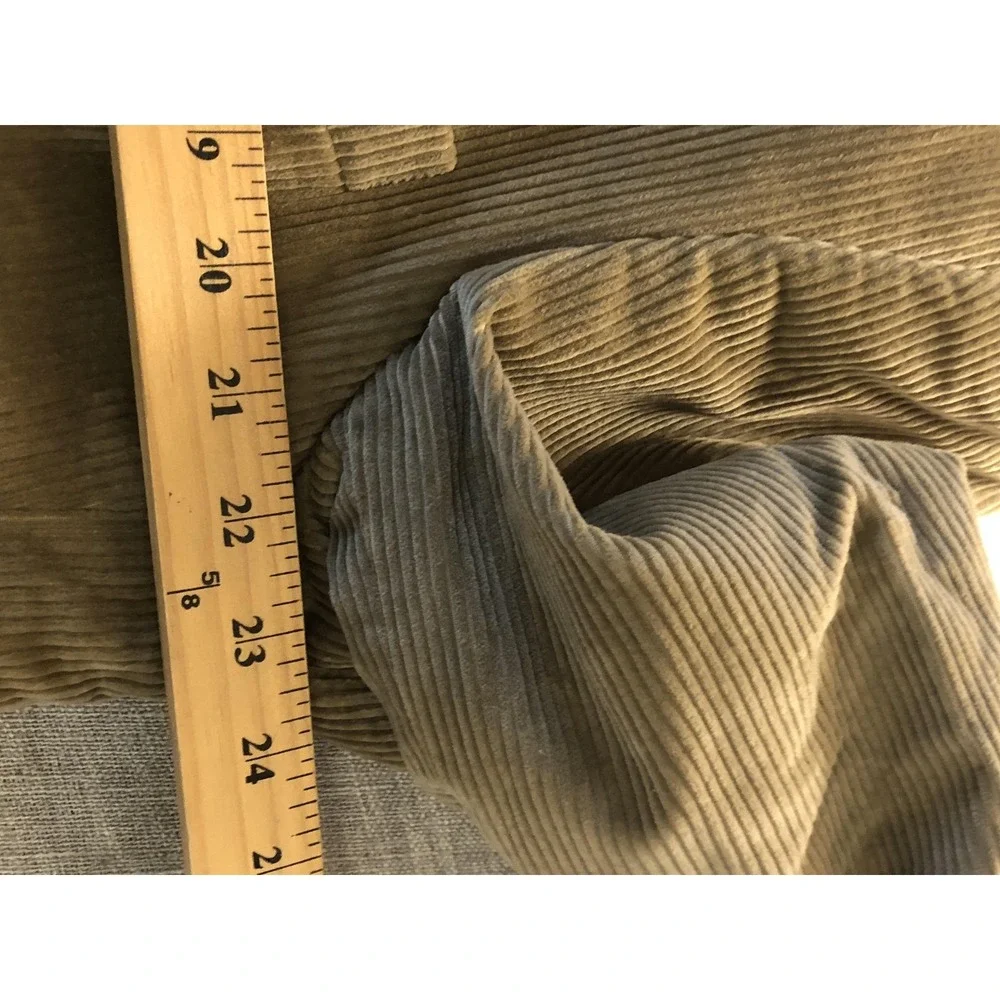 Stafford Blazer Mens 46R Tan Corduroy Sport Coat Jacket Career Casual Classic